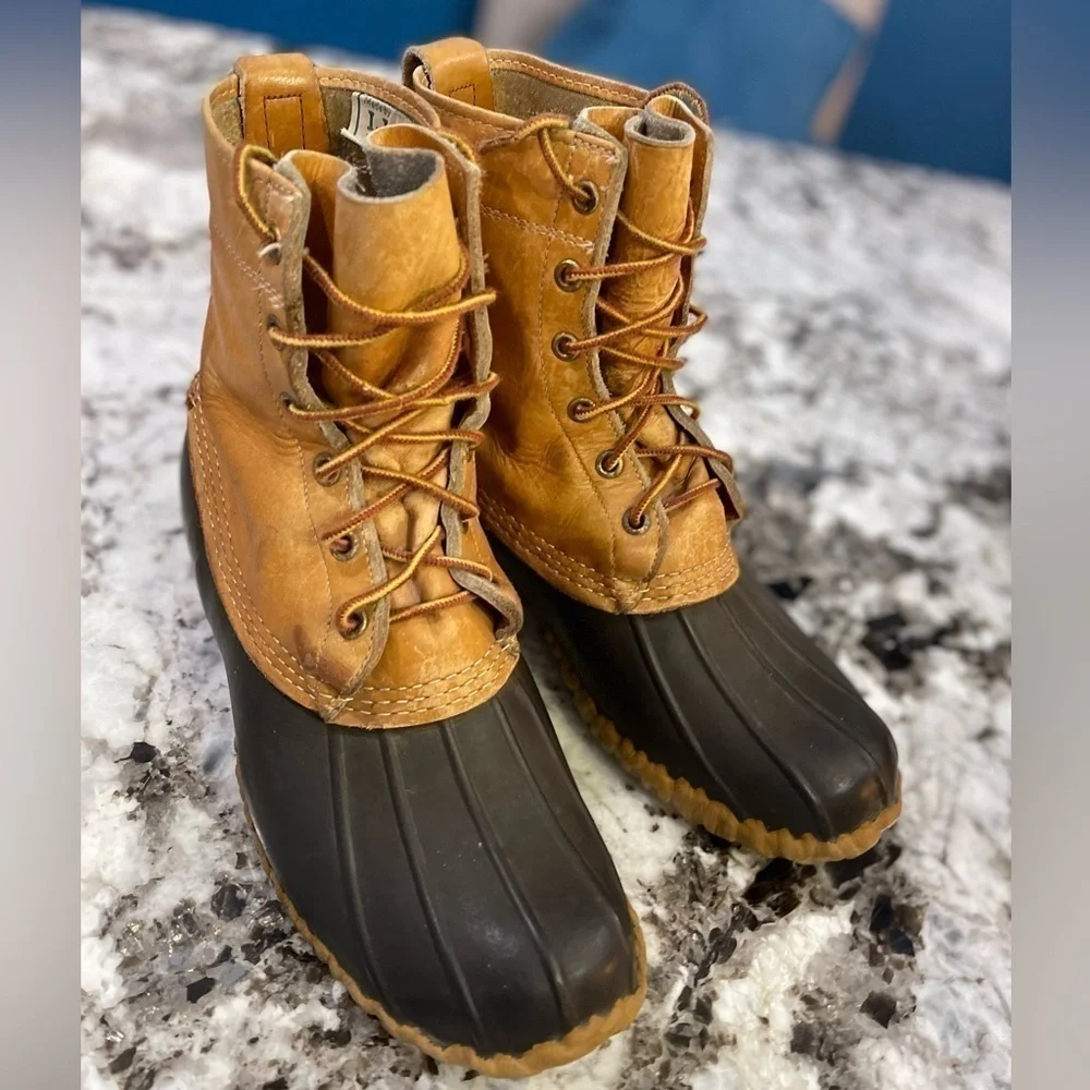L.L Bean 🇺🇸 Leather Boots woman’s size 7